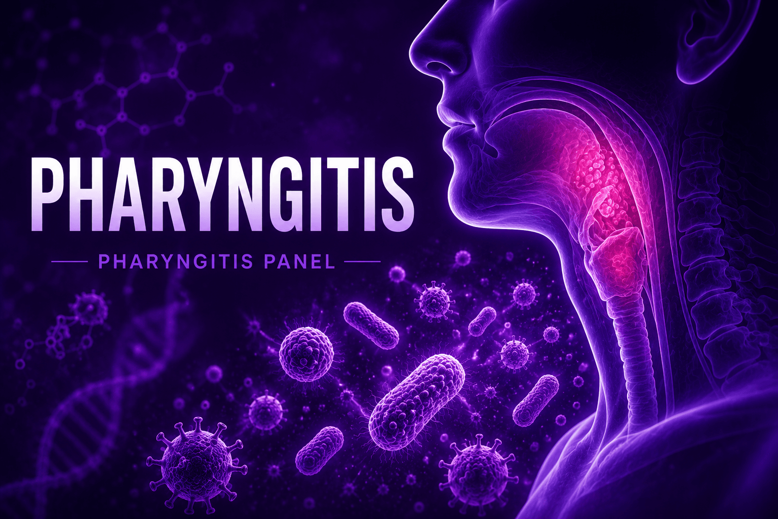 Pharyngitis Panel card artwork