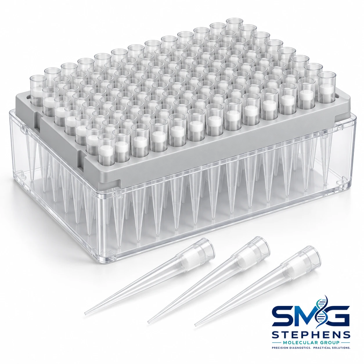 SMG product illustration: Beckman 1000 µL filtered tips