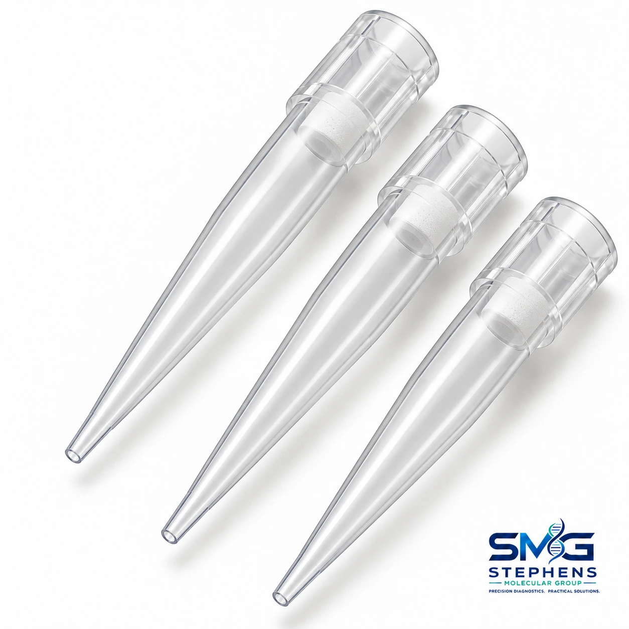 SMG product illustration: 1000 µL universal filtered tips