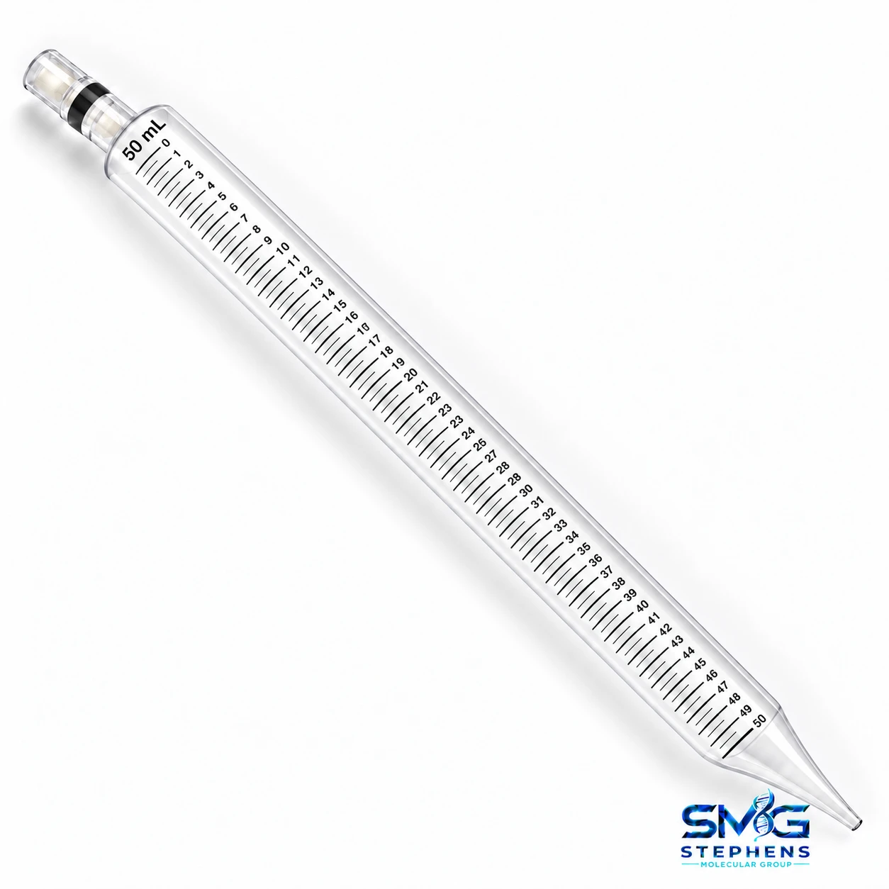 SMG product illustration: 50 mL serological pipette